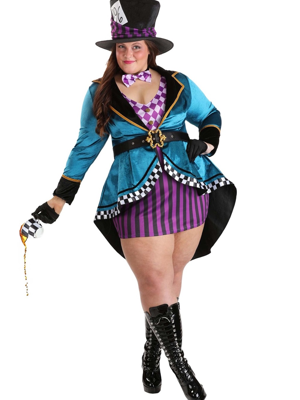 Funko Teal and Purple Mad Hatter Costume